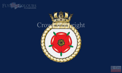 HMS Montrose Flag