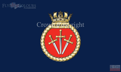 HMS Vengeance Flag