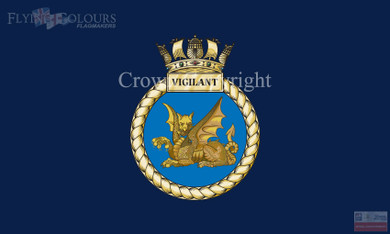 HMS Vigilant Flag