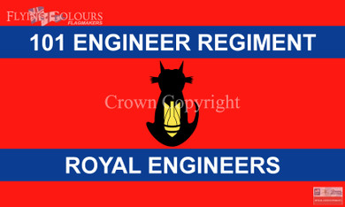 101 Engineer Regiment flag