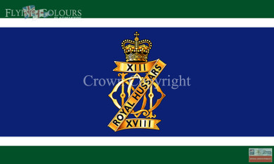 13th 18th Royal Hussars flag
