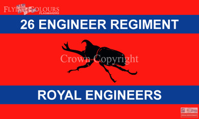 26 Engineer Regiment flag