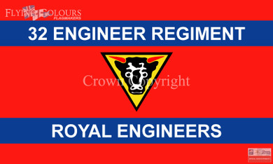 32 Engineer Regiment flag