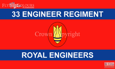 33 Engineer Regiment flag