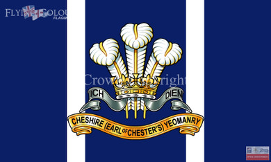 Cheshire Yeomanry flag