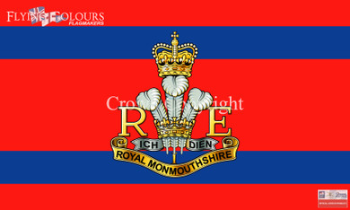 Royal Monmouthshire Royal Engineers flag