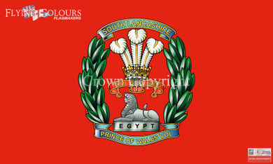 South Lancishire Regiment flag