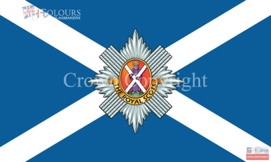 The Royal Scots flag