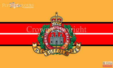 The Suffolk Regiment flag