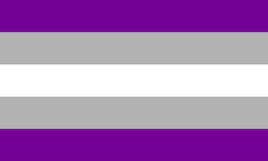 Grey Pride Flag