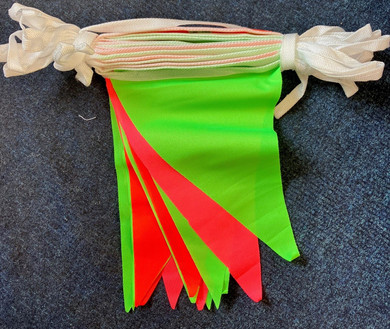 Pink/ Green/ Red Bunting (Clearance)