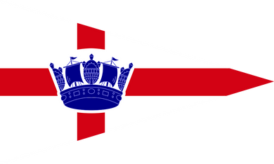 Royal Naval Sailing Association Burgee (Clearance)