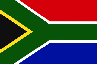 South Africa National Flag