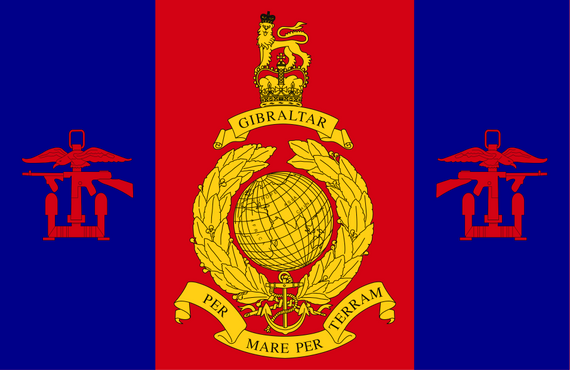 Amphibious Trials and Training Unit Royal Marines Flag
