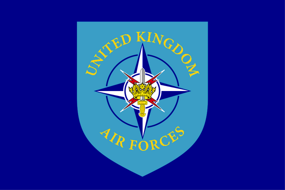 United Kingdom Air Forces (NATO) Flag
