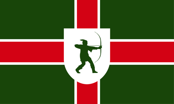 Nottinghamshire Flag