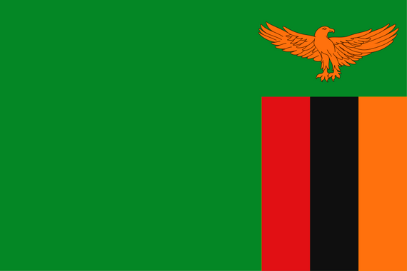 Zambia National Flag