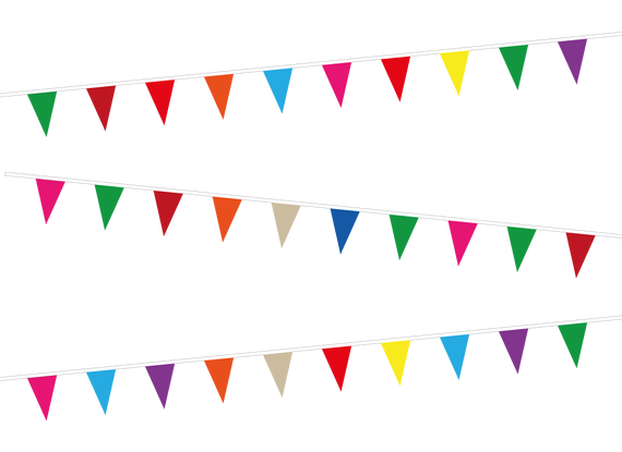 Multi Coloured Bunting