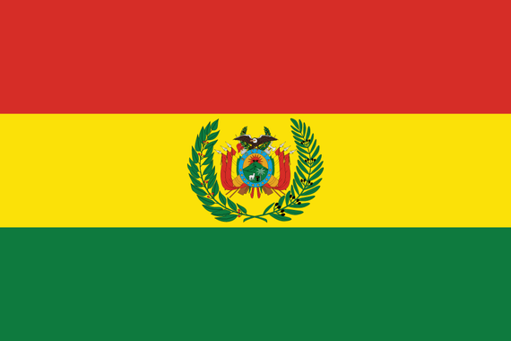 Bolivian Armed Forces (Until 2010) Flag