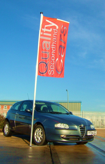 Forecourt Flagpole