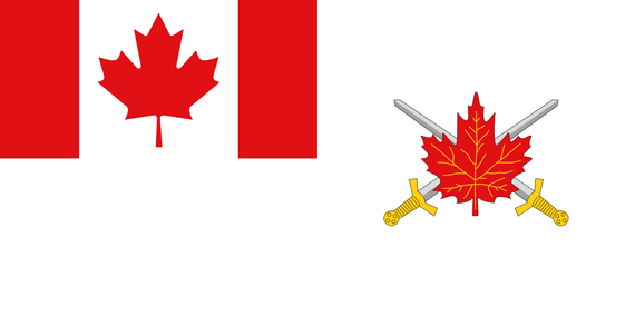 Canadian Mobile Forces (Army) Camp Flag