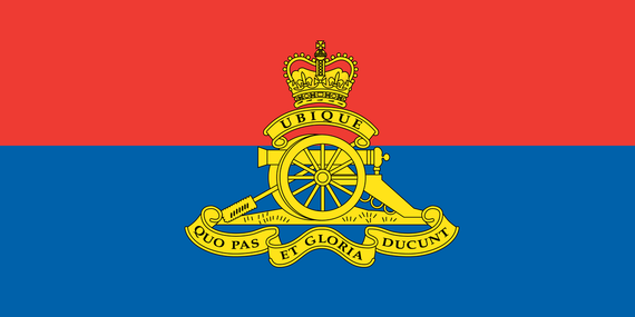 Canadian Artillery Branch Camp Flag