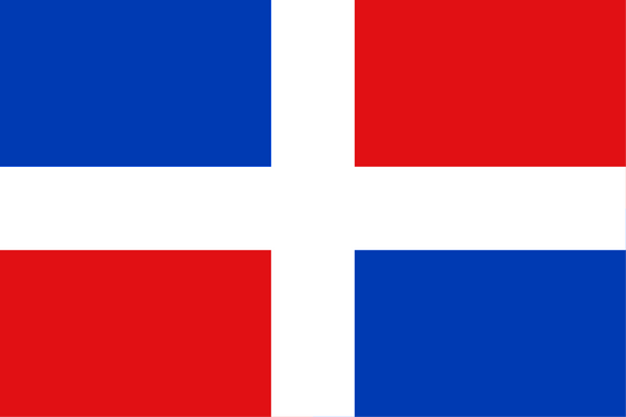 Dominican Republic National Flag