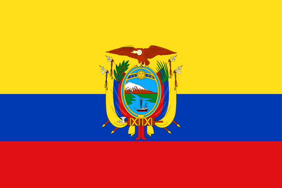 Ecuador Naval Ensign