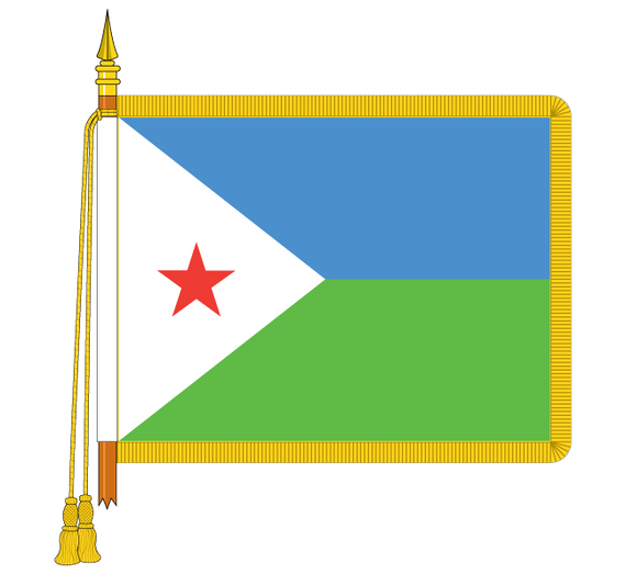 Ceremonial Dominica Flag
