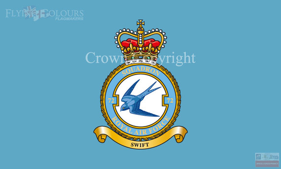 RAF 72 Squadron Flag