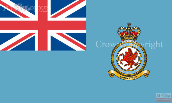 RAF 18 Squadron Ensign