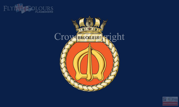 HMS Brocklesby Flag