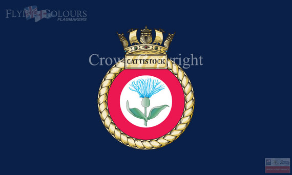 HMS Cattistock Flag