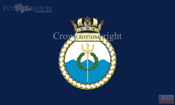 HMS Chatham Flag