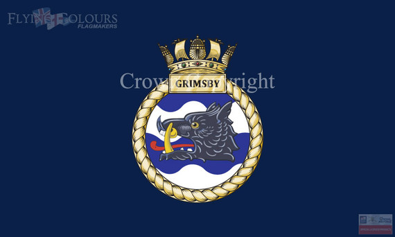 HMS Grimsby Flag