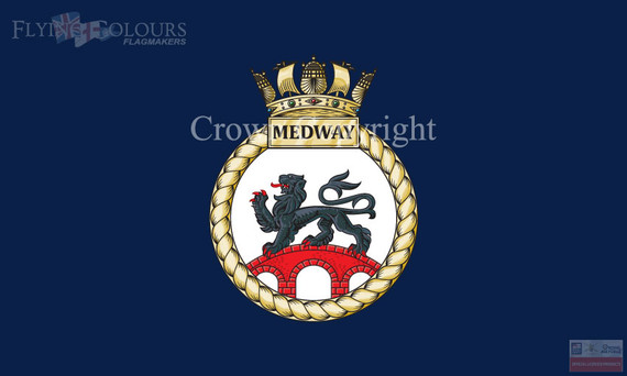 HMS Medway Flag