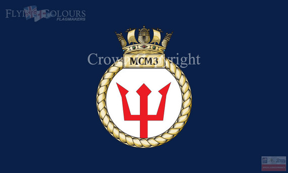 Mine Counter Measures squadron 3 Flag