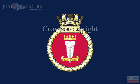 HMS Norfolk Flag
