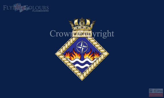 HMS Wildfire Flag