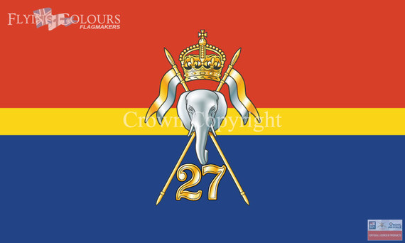 27th Lancers flag