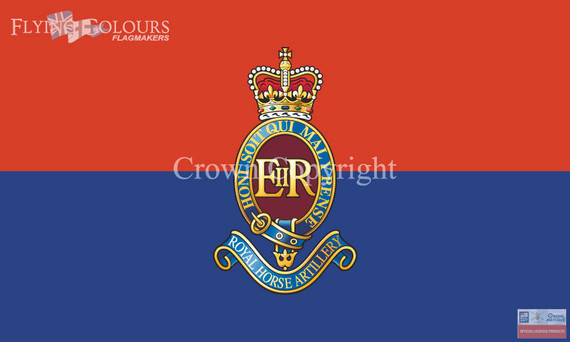 7th Queens own Hussars flag