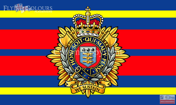 The Royal Logistics Corps flag