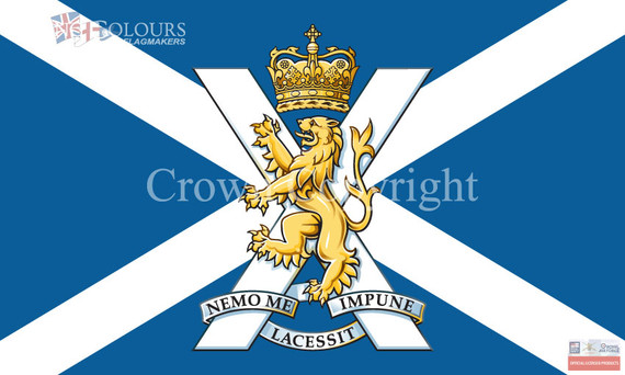 The Royal Regiment of Scotland flag