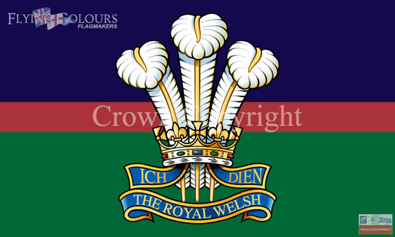 The Royal Welsh flag