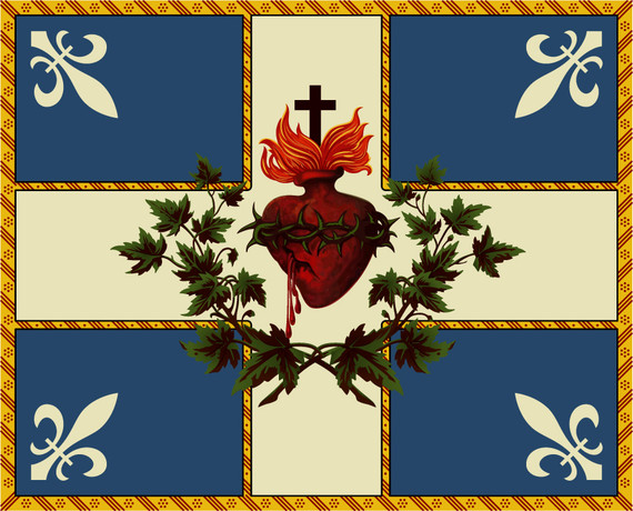 The Carillon Sacré-Coeur Flag