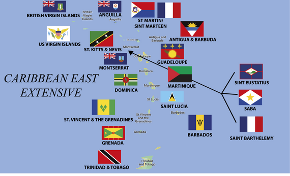 Caribbean East Comprehensive (18 Flags)
