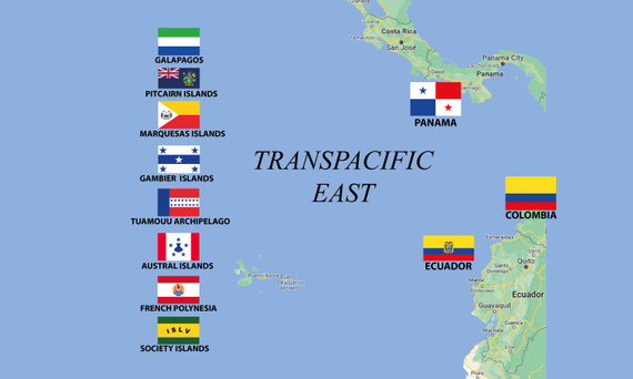 Transpacific East (11 Flags)