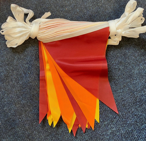 Maroon/ Orange/ Brown Bunting (Clearance)