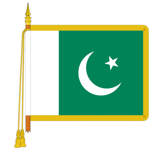 Ceremonial Pakistan Flag