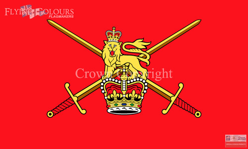 Buy Army Flag (non-ceremonial) Online | British Military Flags | 13 sizes